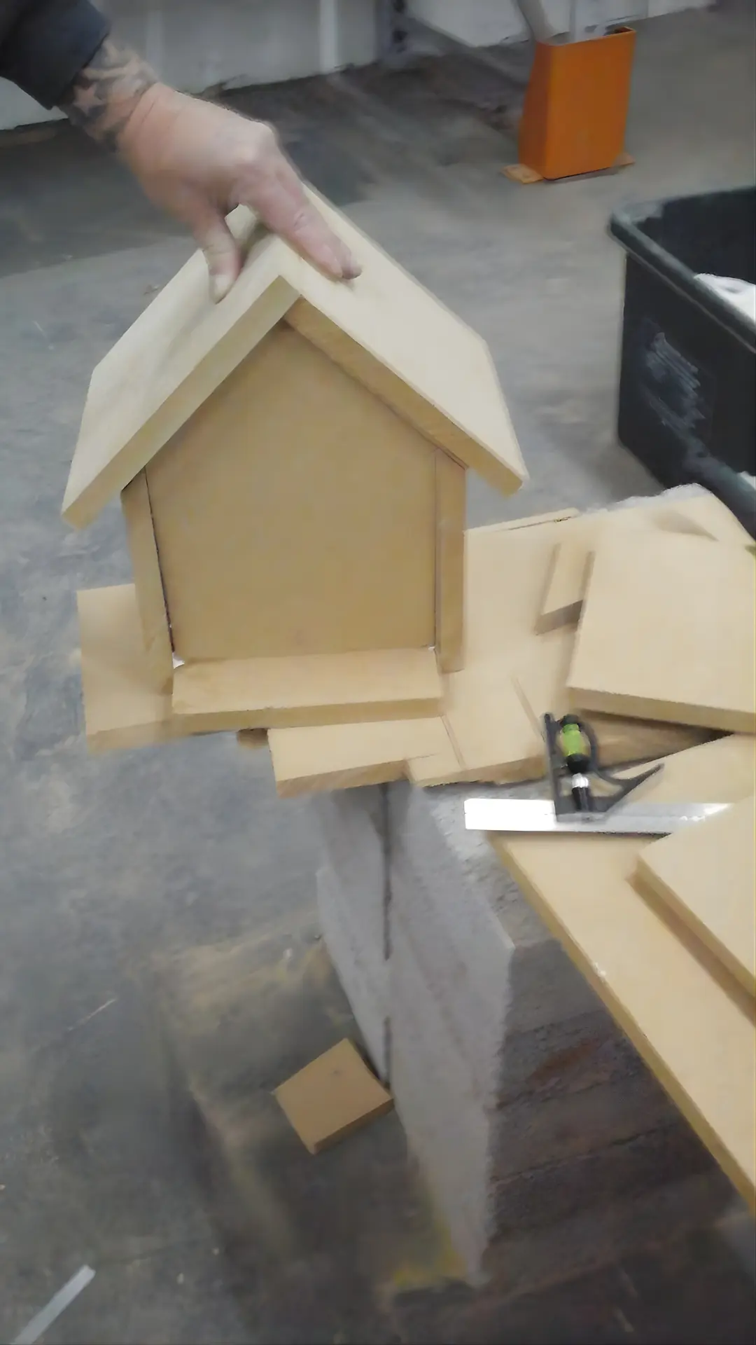 SEND support vocational training showing woodwork project building practical skills